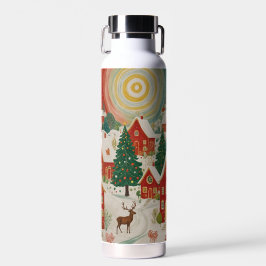Weihnachtsdorf Trinkflasche