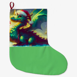Weihnachtsdrache 3 großer weihnachtsstrumpf