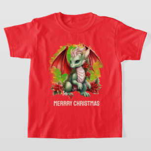 Weihnachtsdrache hinzufügen T-Shirt