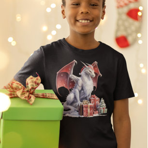 Weihnachtsdrache Mythischer Weihnachtsmann T-Shirt