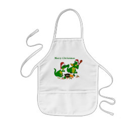 Weihnachtsdrachen - heute wollte ich kochen kinderschürze