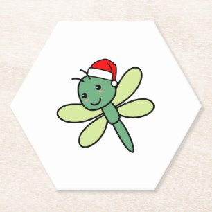Weihnachtsdrachenfliege Untersetzer