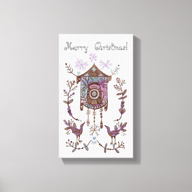 Weihnachtsdrucke Leinwanddruck (Vorderseite)