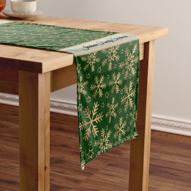 Weihnachtsdrucke Mittelgroßer Tischläufer (Beispiel)