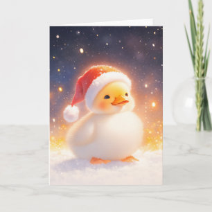 Weihnachtsduck Karte