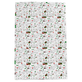 Weihnachtsducken Mittlere Geschenktüte