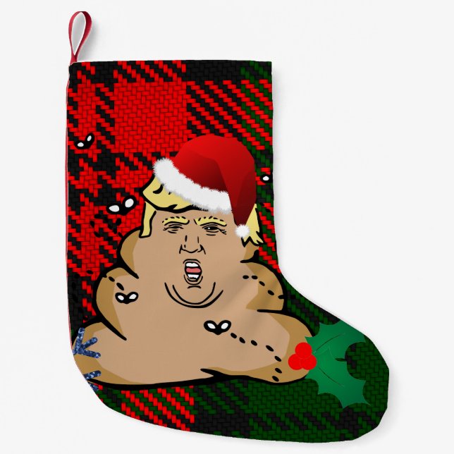 Weihnachtsdump-Weihnachtsmarkt Strumpf Kleiner Weihnachtsstrumpf (Vorderseite)