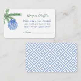 Weihnachtsduschdusche Windelwanne Begleitkarte