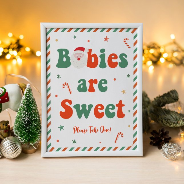 Weihnachtsdusche Babys sind süße Favoriten Poster (Von Creator hochgeladen)