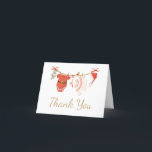 Weihnachtsdusche Dankeskarte<br><div class="desc">Mit der Santa Baby Dusche Dankeschön Card Printable können Sie Ihren herzlichen Dank teilen. Die individuell gestaltbare Karte mit bezaubernden Babymotiven verleiht Ihrer Wertschätzung eine Touch Süße. Personalisieren Sie Ihren Dank auf die charmanteste und unvergesslichste Weise! BS1168 B</div>