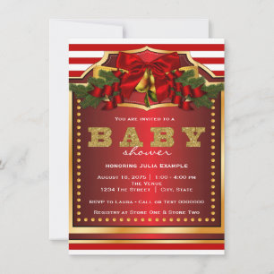 Weihnachtsdusche Einladung