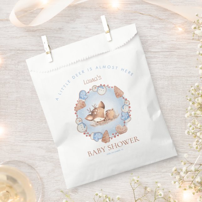 Weihnachtsdusche Hirschpapier Beutel Geschenktütchen (Ausgeschnitten)