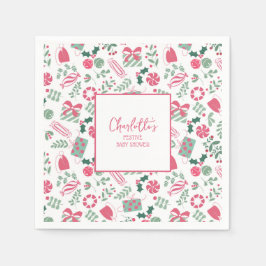 Weihnachtsdusche Serviette