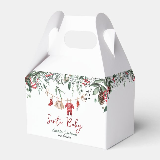 Weihnachtsdusche Weihnachtsjunge Kleidung Winter Geschenkschachtel (Vorderseite)