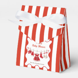 Weihnachtsdusche | Weihnachtskleidung rot/weiß Geschenkschachtel