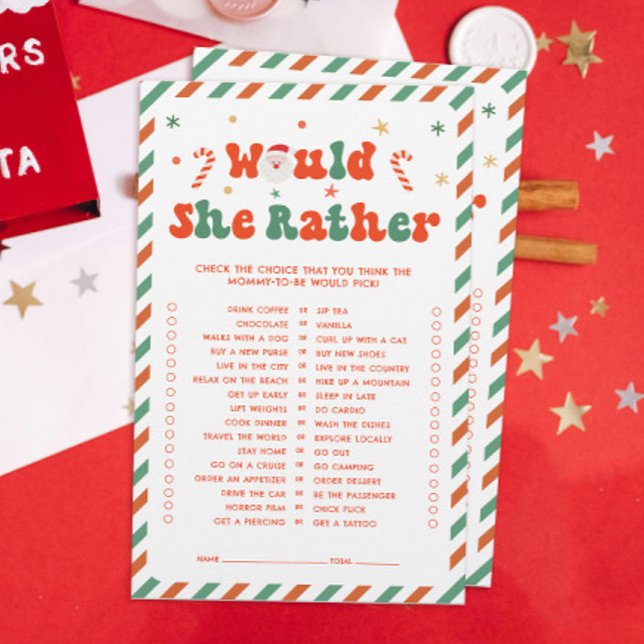 Weihnachtsdusche würde sie eher spielen (Von Creator hochgeladen)