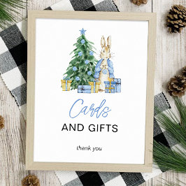 Weihnachtsduschkarten und Geschenkposter Poster