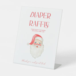 Weihnachtsduschmaschine Windelwindeln Zeichen Sockelschild