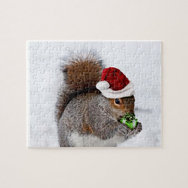 Weihnachtseichhörnchen (Horizontal)