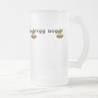 Weihnachtseier Nr. Mattiert 16 oz Mattierte Glass- Mattglas Bierglas
