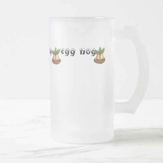 Weihnachtseier Nr. Mattiert 16 oz Mattierte Glass- Mattglas Bierglas (Rechts)