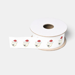 WeihnachtsEisbär Ripsband