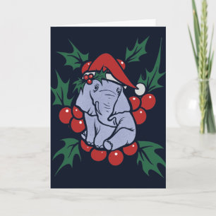 Weihnachtselefant Karte
