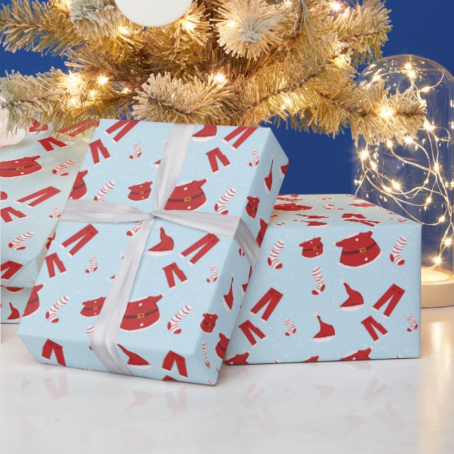 Weihnachtselemente - Das Umschlagpapier Geschenkpapier (Feiertage)