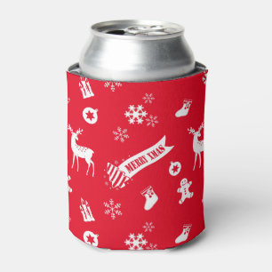 Weihnachtselemente Dosenkühler