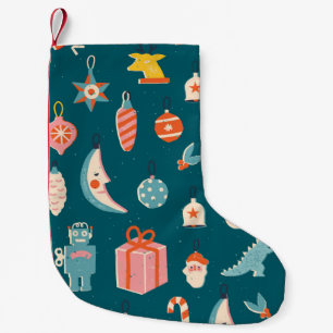 Weihnachtselemente Winterurlaub Set Kleiner Weihnachtsstrumpf