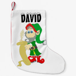 Weihnachtself Kleiner Weihnachtsstrumpf