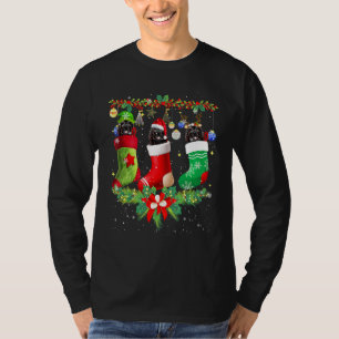 Weihnachtself Rentier Neufundland in Weihnachtsstr T-Shirt
