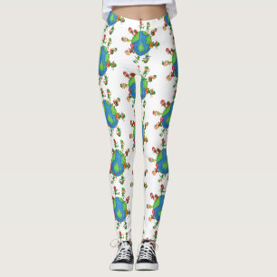 Weihnachtselfen Leggings