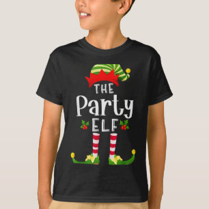 Weihnachtselfen-Pyjama-Party zu Weihnachten T-Shirt