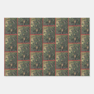 Weihnachtselfen Wrapping Paper Set 1 Geschenkpapier Set