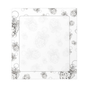 Weihnachtsengel des notizblock