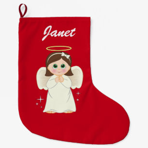 Weihnachtsengel Großer Weihnachtsstrumpf
