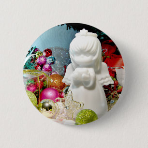 Weihnachtsengel I Button