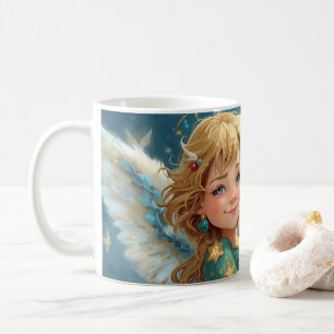 Weihnachtsengel kaffeetasse