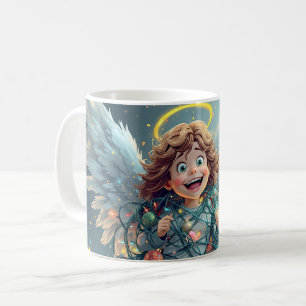 Weihnachtsengel kaffeetasse