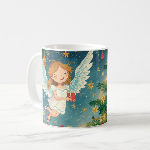 Weihnachtsengel kaffeetasse