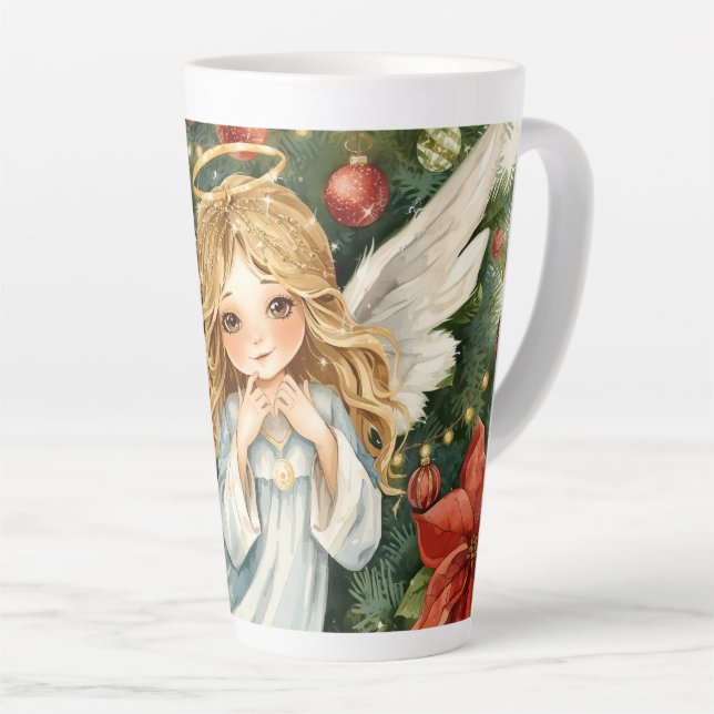 Weihnachtsengel  milchtasse (Rechte Ecke)