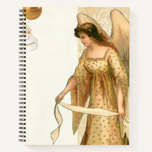Weihnachtsengel & Ornamente Notizbuch