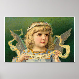 Weihnachtsengel Poster