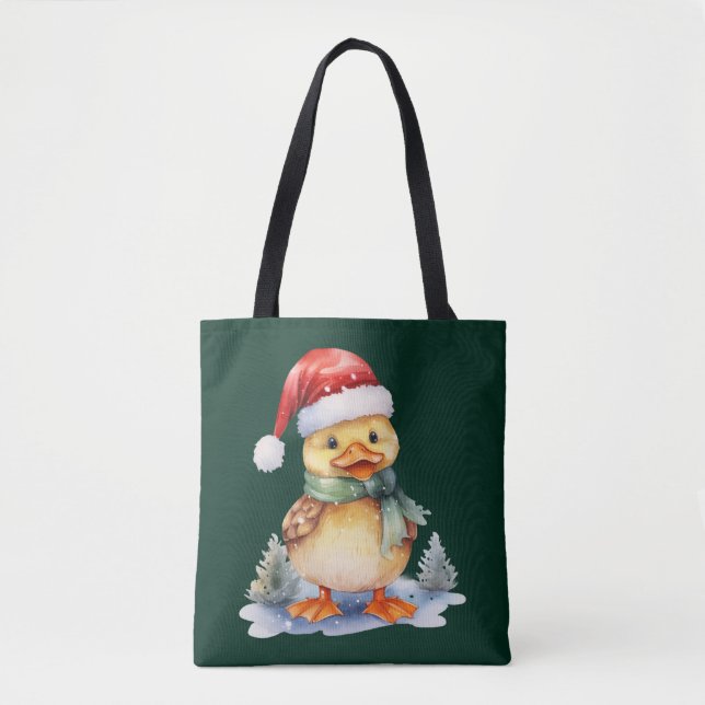 Weihnachtsente Tasche (Vorderseite)