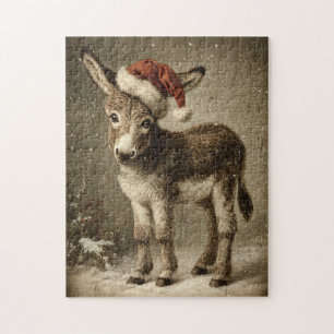 Weihnachtsesel Vintage