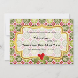 Weihnachtsessen Einladung