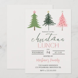 Weihnachtsessen Einladungen Weihnachtsfest