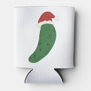 Weihnachtsessiggurke Dosenkühler