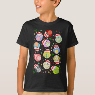 Weihnachtseulen-Entwurf T-Shirt